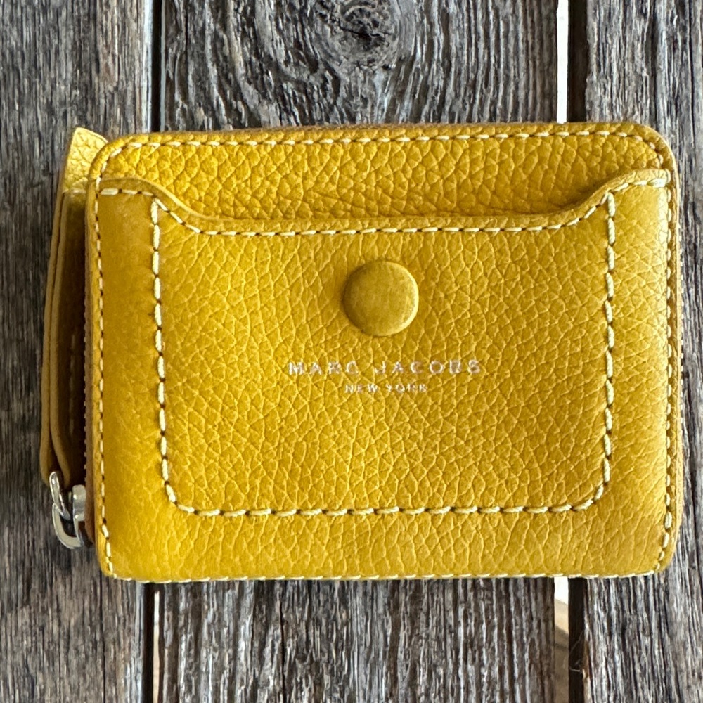Marc Jacobs Yellow Mini Wallet